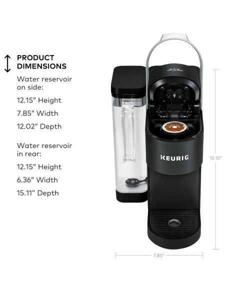 Cafetera Keurig K-Supreme 1 Porción Negro 1.96L MultiStream