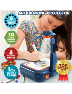 Proyector de Dibujo Gohero para Niños 4-6 Años con 64 Imágenes 2