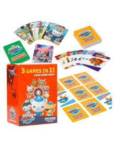 Juegos de Cartas Octonautas Mighty Mojo - Memoria y Diversión