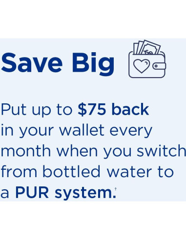 Jarra Filtradora de Agua PUR 7 Tazas Humo, Sin BPA, 3 en 1