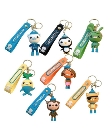 Muñecos de Acción Octonauts 7 Piezas - Barnacles, Kwazii, Dashi y Más