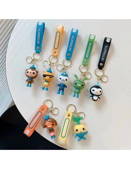 Muñecos de Acción Octonauts 7 Piezas - Barnacles, Kwazii, Dashi y Más