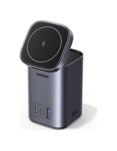 Estación de Carga UGREEN Nexode 100W 4 Puertos USB C y Qi2