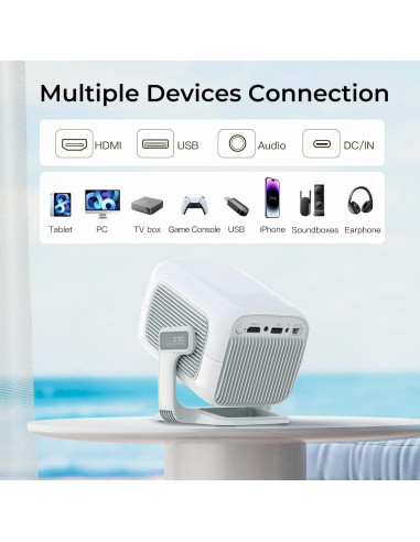 Proyector Inteligente WEMI LumeCube N300 1080P FHD WiFi 6