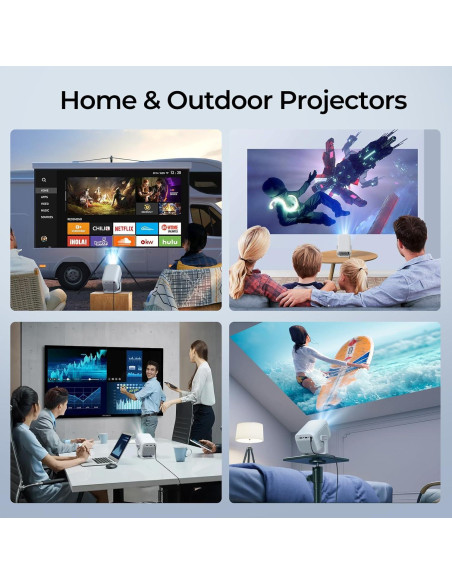 Proyector Inteligente WEMI LumeCube N300 1080P FHD WiFi 6