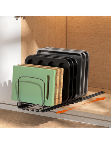 Organizador de Gabinete Housolution con 10 Divisores Ajustables