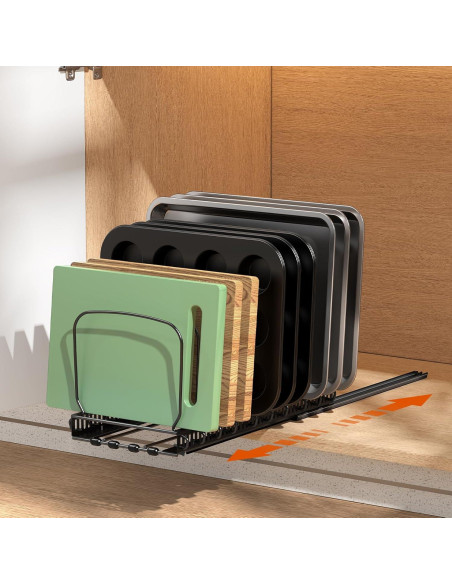 Organizador de Gabinete Housolution con 10 Divisores Ajustables