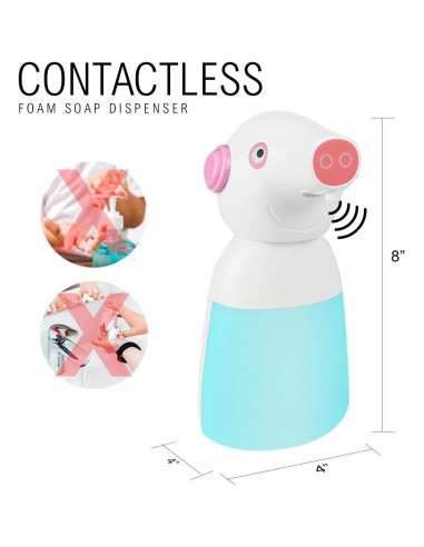 Dispensador de Jabón Espumoso Automático para Niños 340g