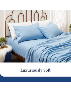 Funda de Almohada Estándar Cosy House - Rayón Bambú Ultra Suave 2