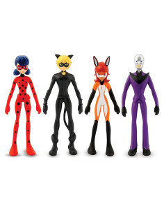 Figuras de Acción Bend-Ems Ladybug 4 Piezas 12.7x20.3cm