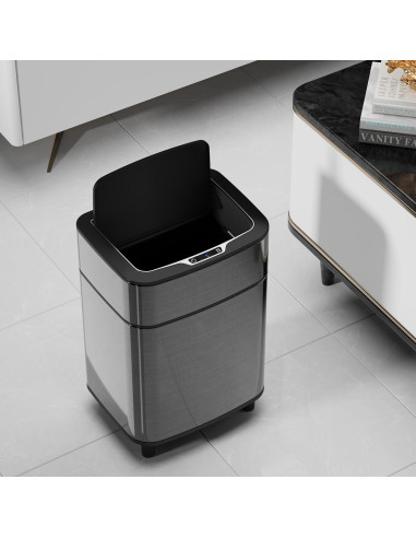 Basurero Automático TODAYGO 10L Acero Inoxidable Sin Contacto