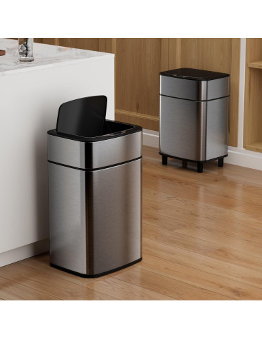 Basurero Automático TODAYGO 10L Acero Inoxidable Sin Contacto