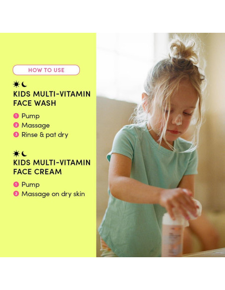 Conjunto de Cuidado de la Piel para Niños Evereden - Limpiador Facial, Crema y Protector Solar SPF 50 Conjunto de Cuidado de la Piel para Niños Evereden - Limpiador Facial, Crema y Protector Solar SPF 50