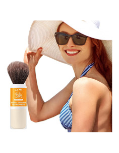 Polvo Mineral Fijador Solar Go Ho SPF 50 Translúcido 42g