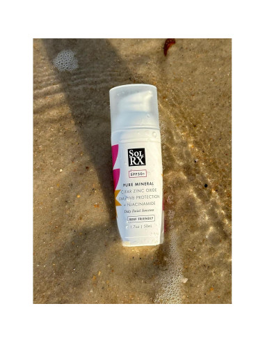 Protector Solar Facial Mineral SolRX SPF 50 - 48g con Niacinamida