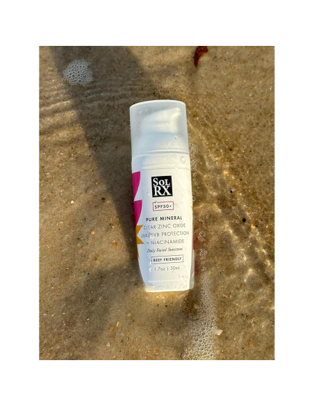 Protector Solar Facial Mineral SolRX SPF 50 - 48g con Niacinamida