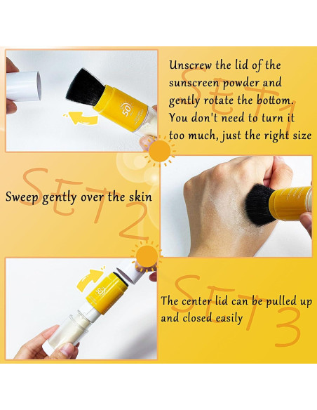 Polvo Fijador Solar Mineral SPF 50 Qawnfy 20g Acabado Mate Polvo Fijador Solar Mineral SPF 50 Qawnfy 20g Acabado Mate