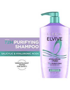 Juego de Champú y Acondicionador L'Oreal Elvive Hyaluron 72H 2