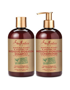 Conjunto Champú y Acondicionador SheaMoisture 385 ml Hidratante