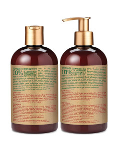 Conjunto Champú y Acondicionador SheaMoisture 385 ml Hidratante 2