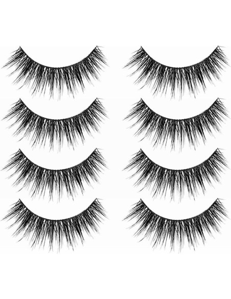 Pestañas Postizas Ardell Doble 207 - Volumen Doble, 4 Pares Pestañas Postizas Ardell Doble 207 - Volumen Doble, 4 Pares