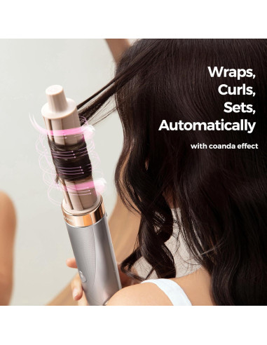 Estilizador de Cabello 5 en 1 Lecomely A3 - Rizado, Secado y Alisado