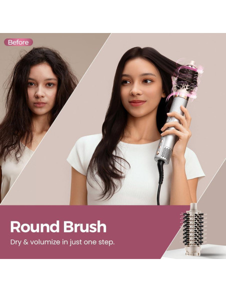 Estilizador de Cabello 5 en 1 Lecomely A3 - Rizado, Secado y Alisado