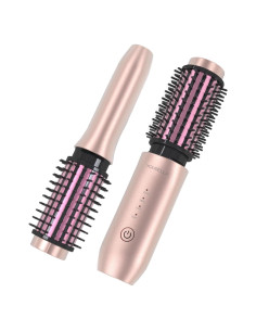 Cepillo Rizador Inalámbrico YOUBELLA Rosa 3 en 1 20.32 cm