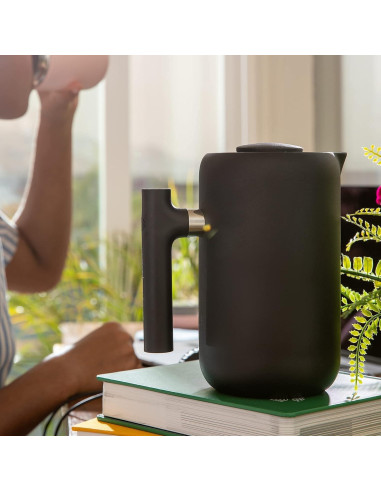 Cafetera Prensa Francesa Fellow Clara 0.71 L Acero Inoxidable Negro Mate