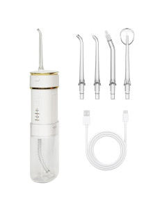 Irrigador Oral Portátil WAAYAA Mini Inalámbrico Recargable IPX7