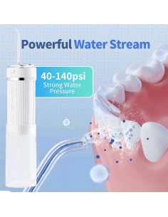 Hidrolimpiador Dental Luckin Smile Inalámbrico 250ml IPX7 2