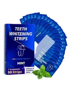 Tiras Blanqueadoras de Dientes Vatonezich - 50 Tiras Efectivas