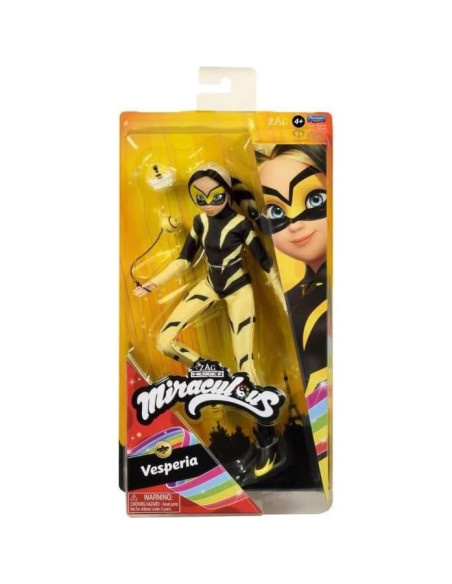 Muñeca Vesperia Miraculous Bandai 26cm con Accesorios