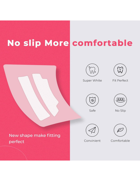 Tiras Blanqueadoras DentiSmart - 28 Tiras para Dientes Sensibles