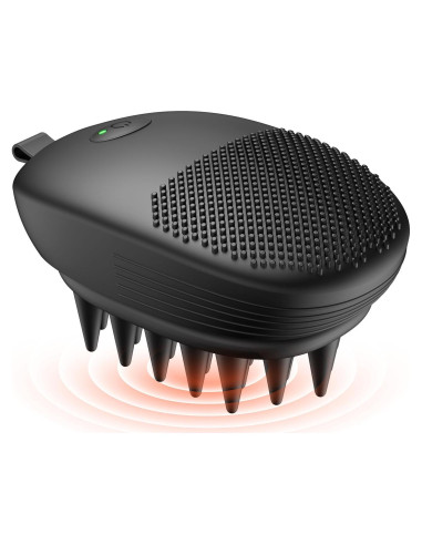 Cepillo de Masaje Eléctrico EKZ para Cuero Cabelludo - Silicona