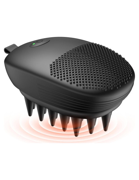 Cepillo de Masaje Eléctrico EKZ para Cuero Cabelludo - Silicona