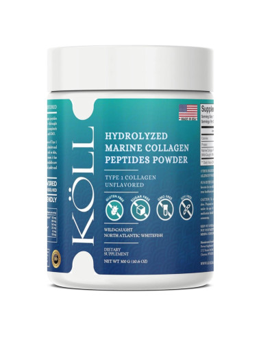 KLL Polvo de Colágeno Marino Hidrolizado 300g Sin Sabor