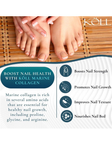 KLL Polvo de Colágeno Marino Hidrolizado 300g Sin Sabor