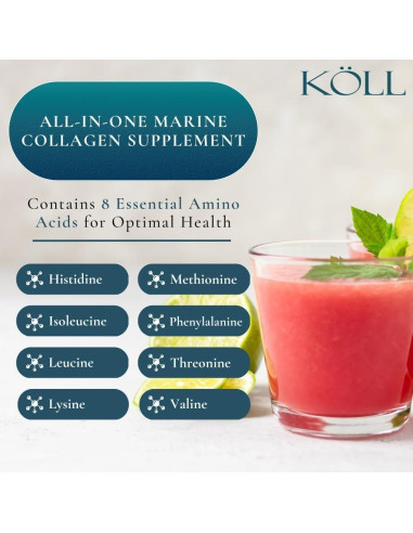 KLL Polvo de Colágeno Marino Hidrolizado 300g Sin Sabor