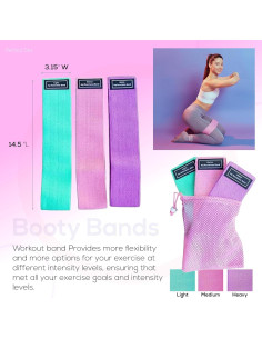 Bandas de Glúteos Perfect Stix - 3 Niveles de Resistencia 2