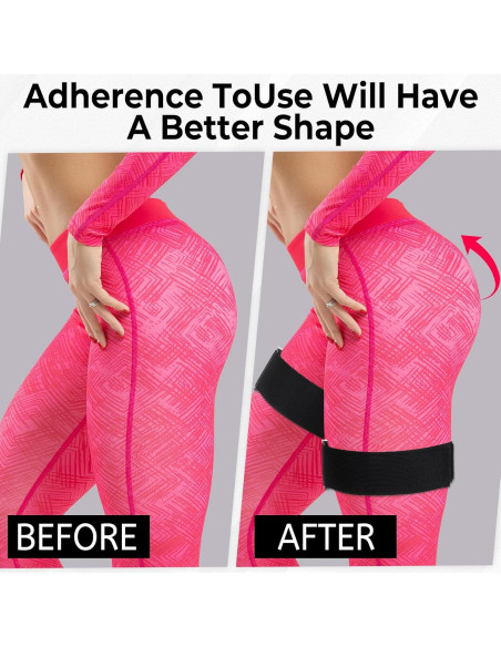 Bandas de Oclusión Glúteos Hpmjz 60x5cm Ajustables 2 Pcs