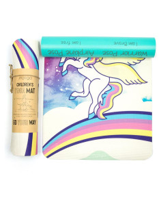 Esteras de Yoga para Niños Myga 6mm Antideslizante Ecológica