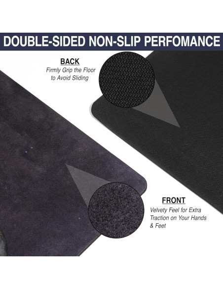 Alfombrilla de Yoga Antideslizante Peace Heart Yogi 5mm