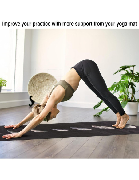 Alfombrilla de Yoga Antideslizante Peace Heart Yogi 5mm