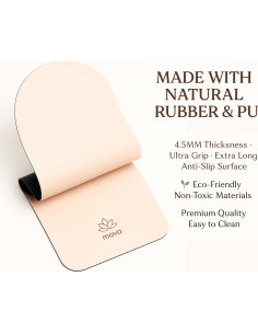 Esterilla de Yoga Mova ArchBalance Rosa Blush 182.88x68.07cm 2