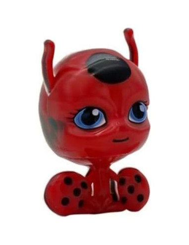 Figuras Kwami Miraculous Ladybug BANDAI - 4 Piezas Mágicas