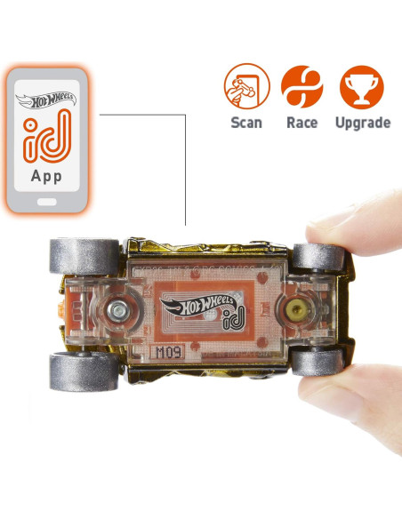 Hot Wheels id El Batimóvil The Dark Knight 10x20cm 95g