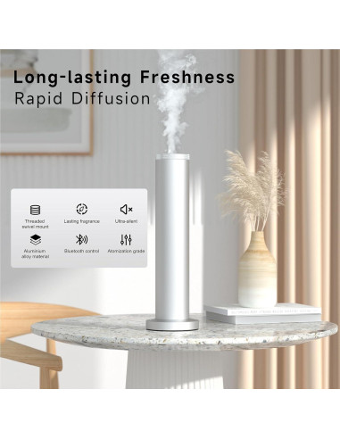 Difusor de Aceite Esencial LuxHydvat Inalámbrico 120ml