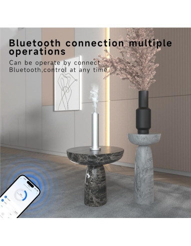 Difusor de Aceite Esencial LuxHydvat Inalámbrico 120ml