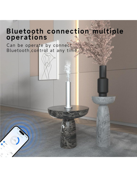 Difusor de Aceite Esencial LuxHydvat Inalámbrico 120ml